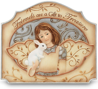 Friends by Elements - 3.5"x4" Self Standing Plaque