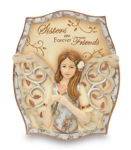 Sister by Elements - 4"x3.5" Self Standing Plaque