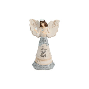 Nurse by Elements - 6" Angel holding Dove