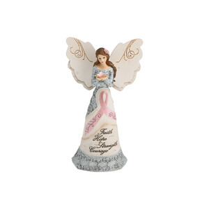 Survivor by Elements - 6.5" Angel Holding Butterfly