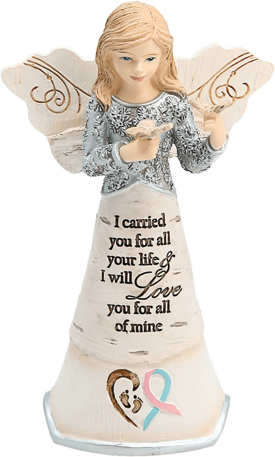 I Carried You by Elements - I Carried You - 5" Angel Holding Butterflies