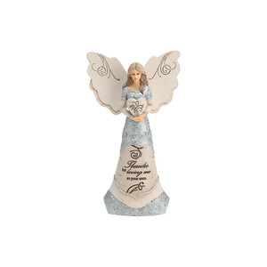 As Your Own by Elements - 6" Angel Holding a Heart