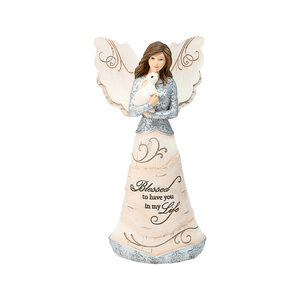 Blessed by Elements - 7.5" Angel Holding a Bunny