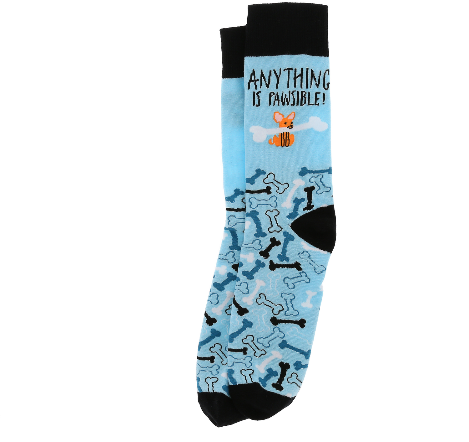 Pawsible by Pawsome Pals - Pawsible - Unisex Crew Socks
Size: M/L
