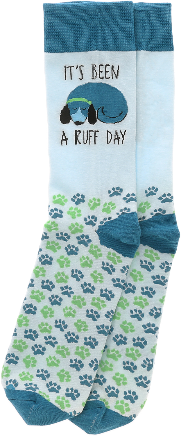 Ruff Day by Pawsome Pals - Ruff Day - Unisex Crew Socks
Size: M/L