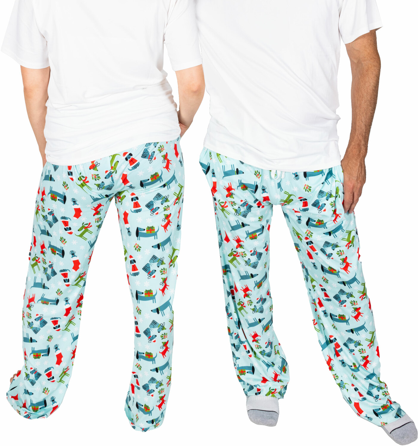 Holiday Dogs by Pawsome Pals - Holiday Dogs - Small Unisex Lounge Pants