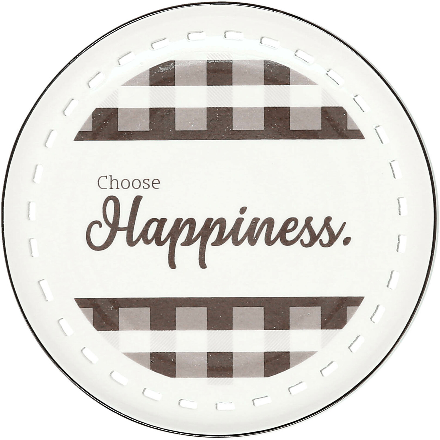 Happiness by Farmhouse Family - Happiness - 5" Appetizer Plate