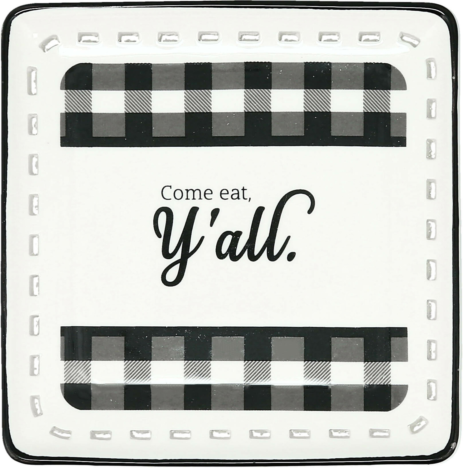 Y'all by Farmhouse Family - Y'all - 5" Appetizer Plate