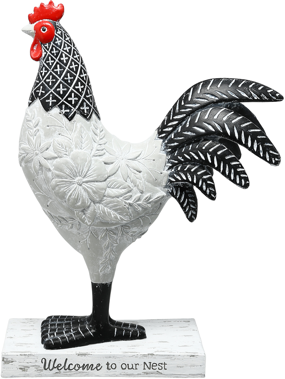 Welcome by Farmhouse Family - Welcome - 15.25" Rooster