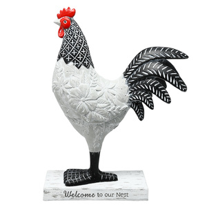 Welcome by Farmhouse Family - 15.25" Rooster