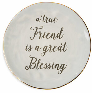 True Friend by Emmaline - 7" Ceramic Plate