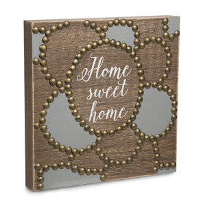 Home by Emmaline - 8"  Plaque