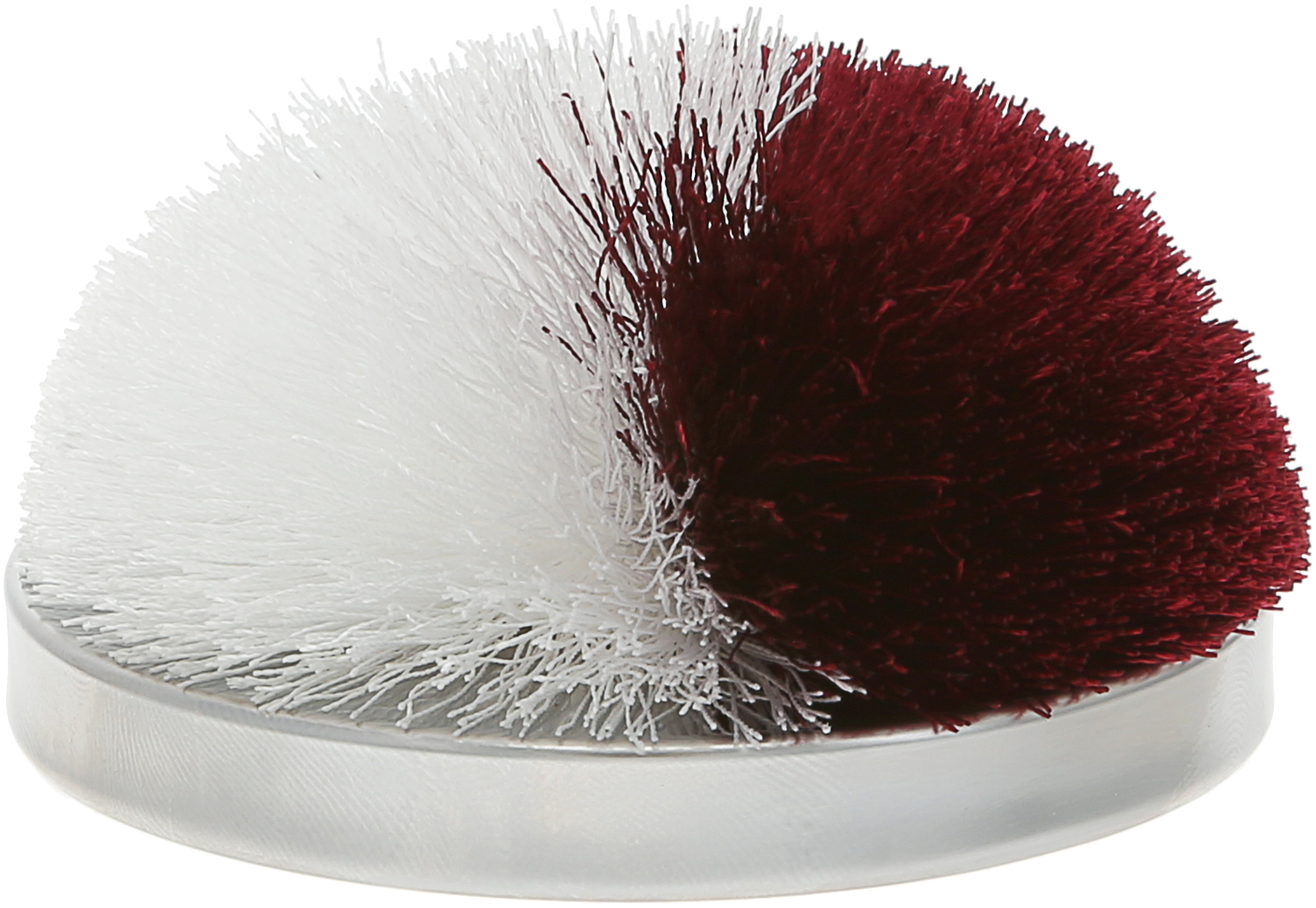 Maroon & White by Repre-Scent - Maroon & White - 2.75" Pom Pom Lid
