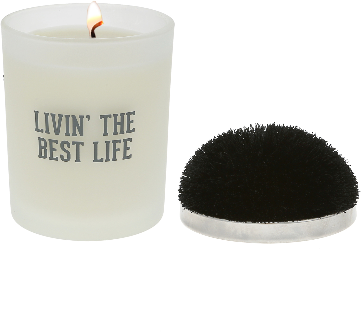 Best Life - Black by Repre-Scent - Best Life - Black - 5.5 oz - 100% Soy Wax Candle with Pom Pom Lid
Scent: Tranquility