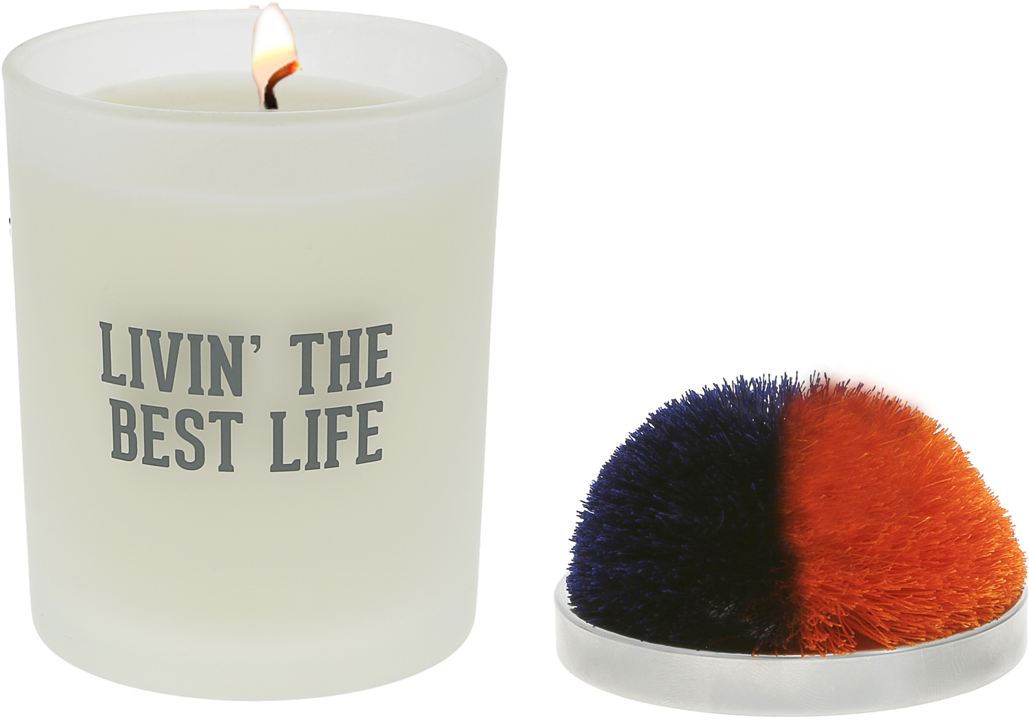 Best Life - Navy & Orange by Repre-Scent - Best Life - Navy & Orange - 5.5 oz - 100% Soy Wax Candle with Pom Pom Lid
Scent: Tranquility