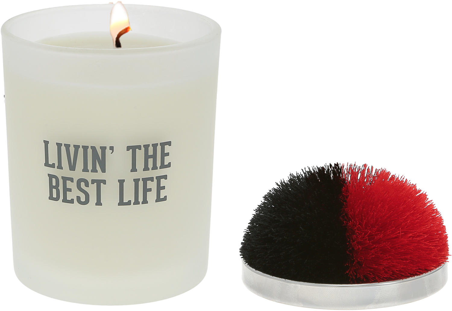Best Life - Red & Black by Repre-Scent - Best Life - Red & Black - 5.5 oz - 100% Soy Wax Candle with Pom Pom Lid
Scent: Tranquility