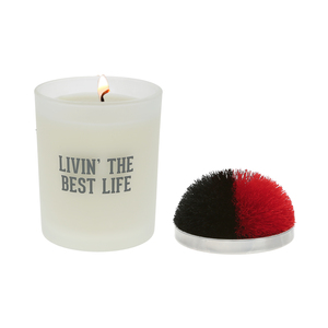 Best Life - Red & Black by Repre-Scent - 5.5 oz - 100% Soy Wax Candle with Pom Pom Lid
Scent: Tranquility