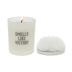 Victory - White by Repre-Scent - 5.5 oz - 100% Soy Wax Candle with Pom Pom Lid
Scent: Tranquility