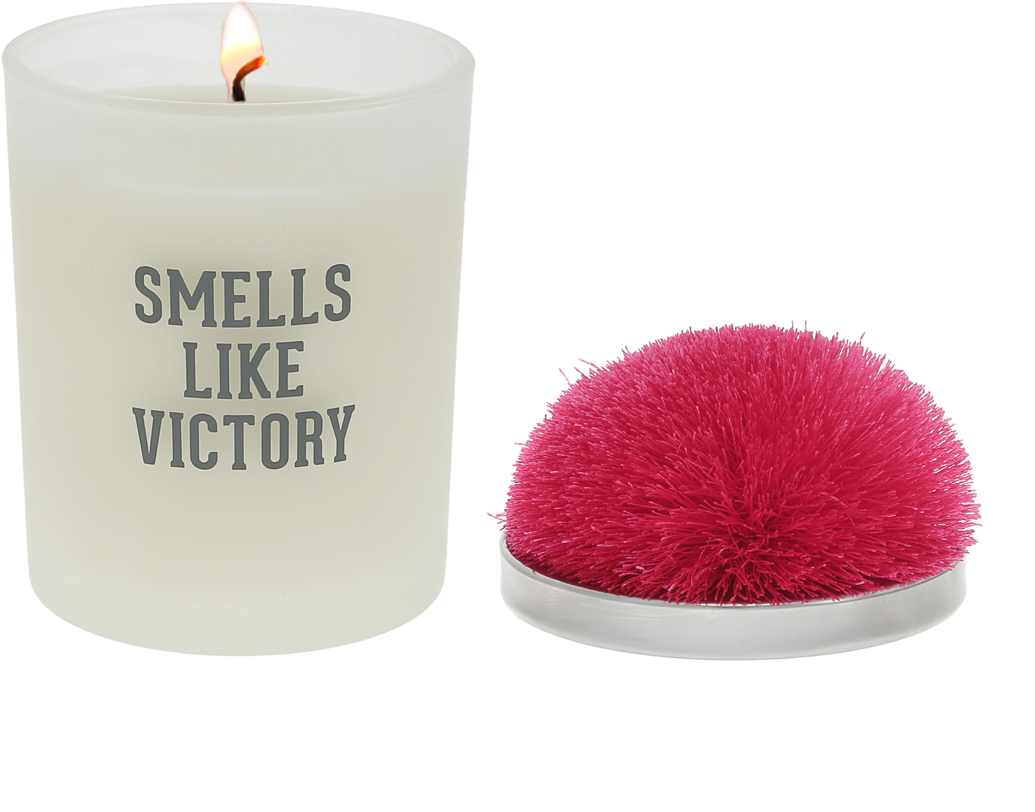 Victory - Hot Pink by Repre-Scent - Victory - Hot Pink - 5.5 oz - 100% Soy Wax Candle with Pom Pom Lid
Scent: Tranquility