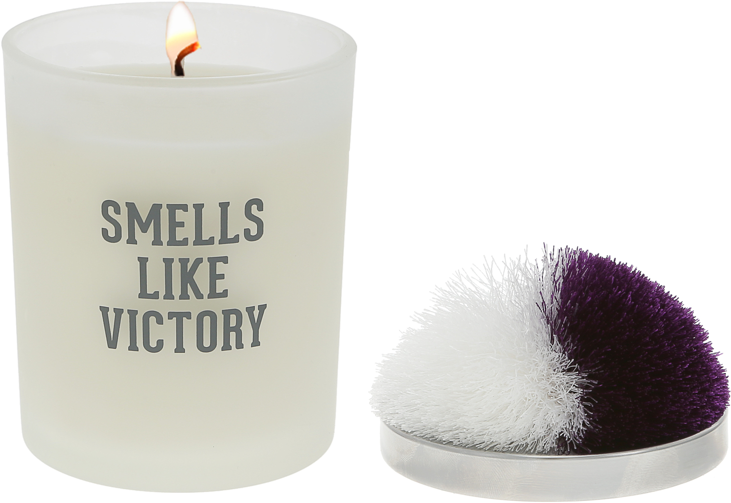 Victory - Purple & White by Repre-Scent - Victory - Purple & White - 5.5 oz - 100% Soy Wax Candle with Pom Pom Lid
Scent: Tranquility
