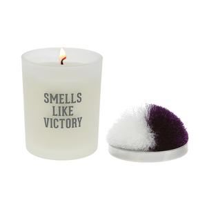 Victory - Purple & White by Repre-Scent - 5.5 oz - 100% Soy Wax Candle with Pom Pom Lid
Scent: Tranquility