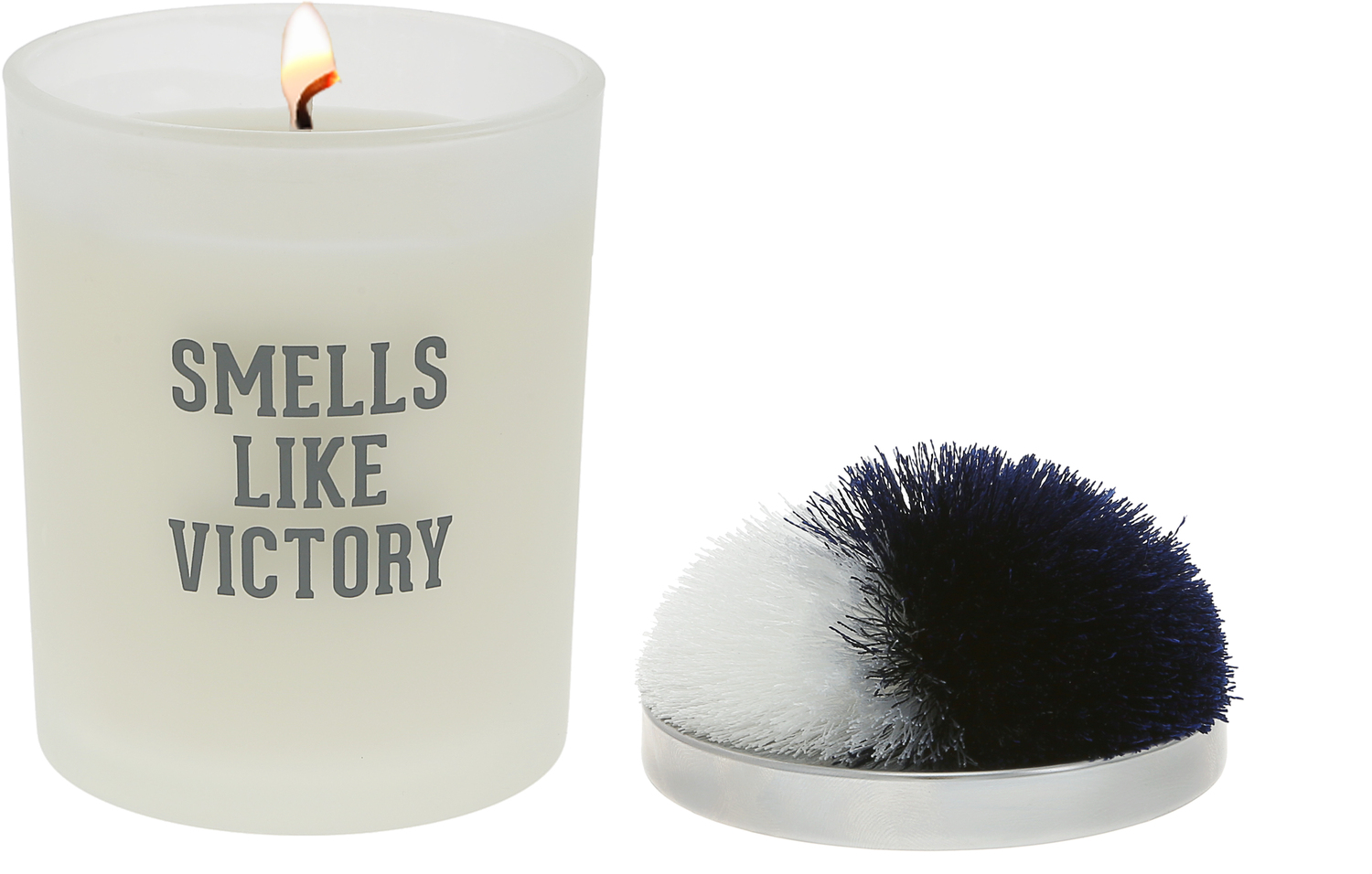 Victory - Navy & White by Repre-Scent - Victory - Navy & White - 5.5 oz - 100% Soy Wax Candle with Pom Pom Lid
Scent: Tranquility