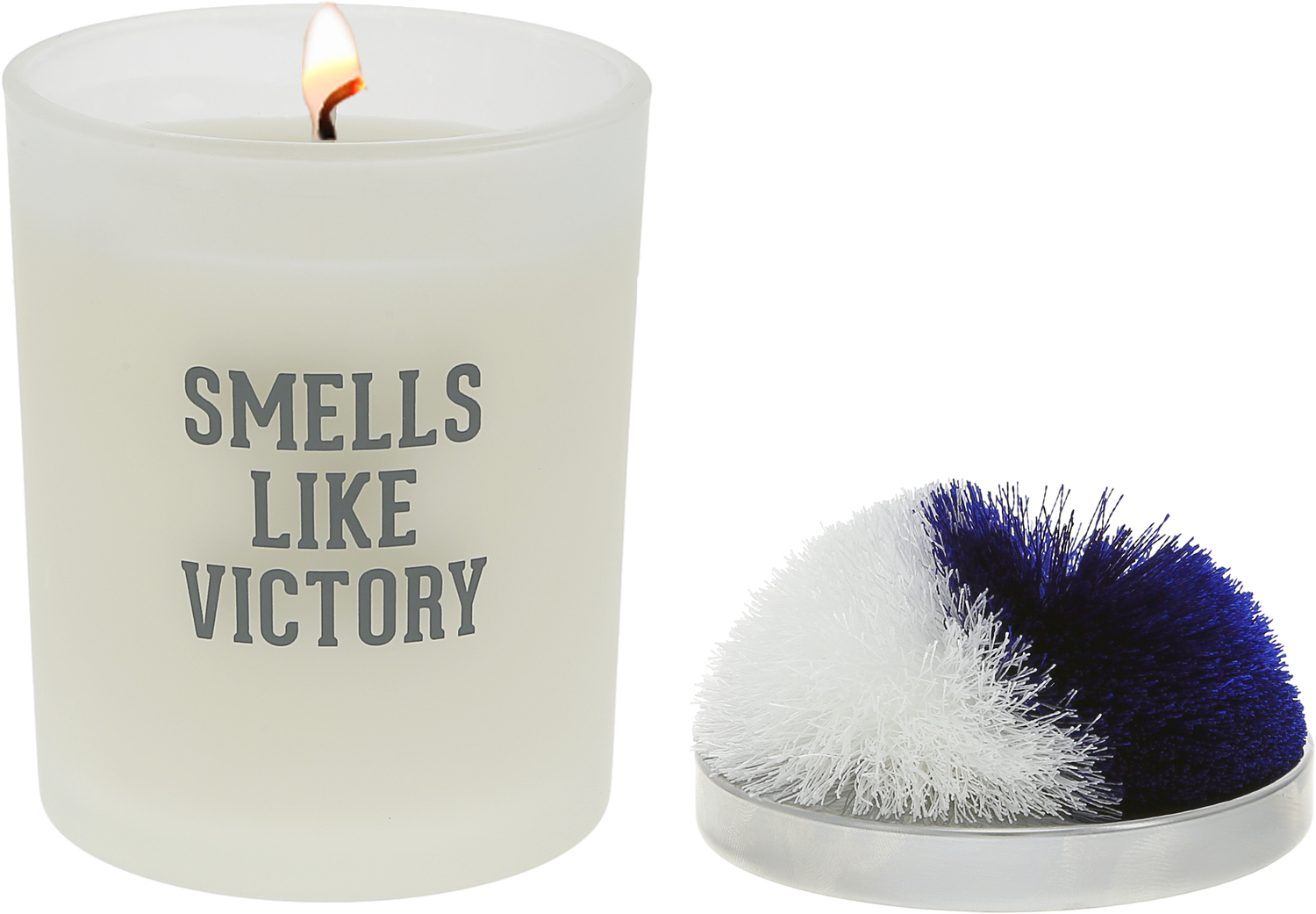 Victory - Blue & White by Repre-Scent - Victory - Blue & White - 5.5 oz - 100% Soy Wax Candle with Pom Pom Lid
Scent: Tranquility