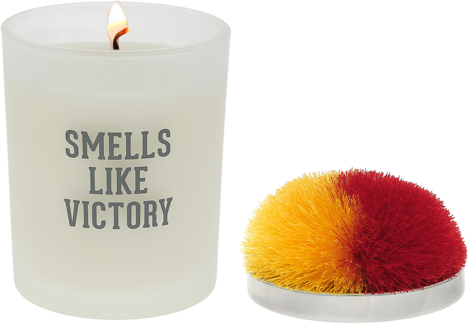 Victory - Red & Yellow by Repre-Scent - Victory - Red & Yellow - 5.5 oz - 100% Soy Wax Candle with Pom Pom Lid
Scent: Tranquility