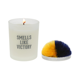 Victory - Blue & Yellow by Repre-Scent - 5.5 oz - 100% Soy Wax Candle with Pom Pom Lid
Scent: Tranquility