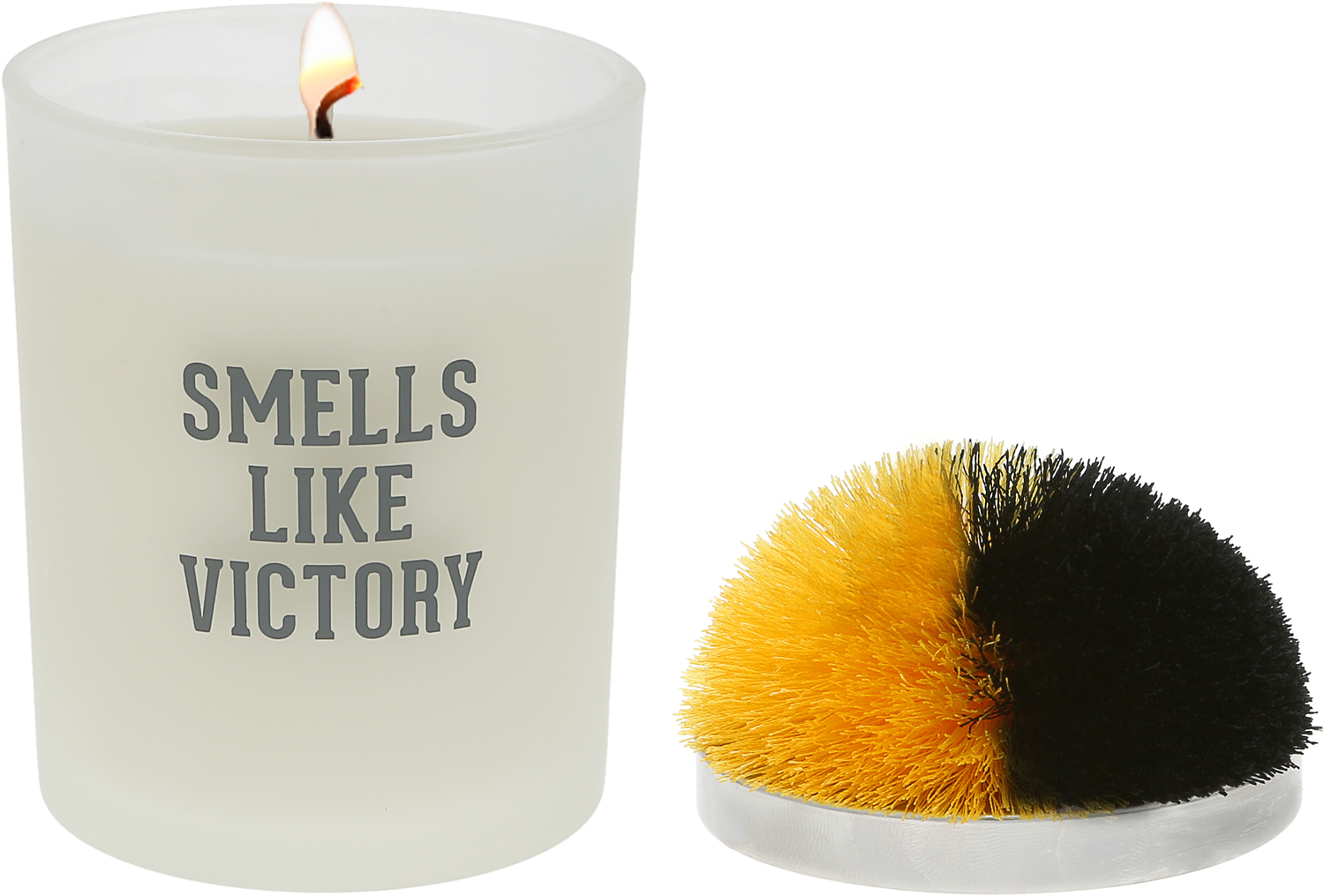 Victory - Black & Yellow by Repre-Scent - Victory - Black & Yellow - 5.5 oz - 100% Soy Wax Candle with Pom Pom Lid
Scent: Tranquility