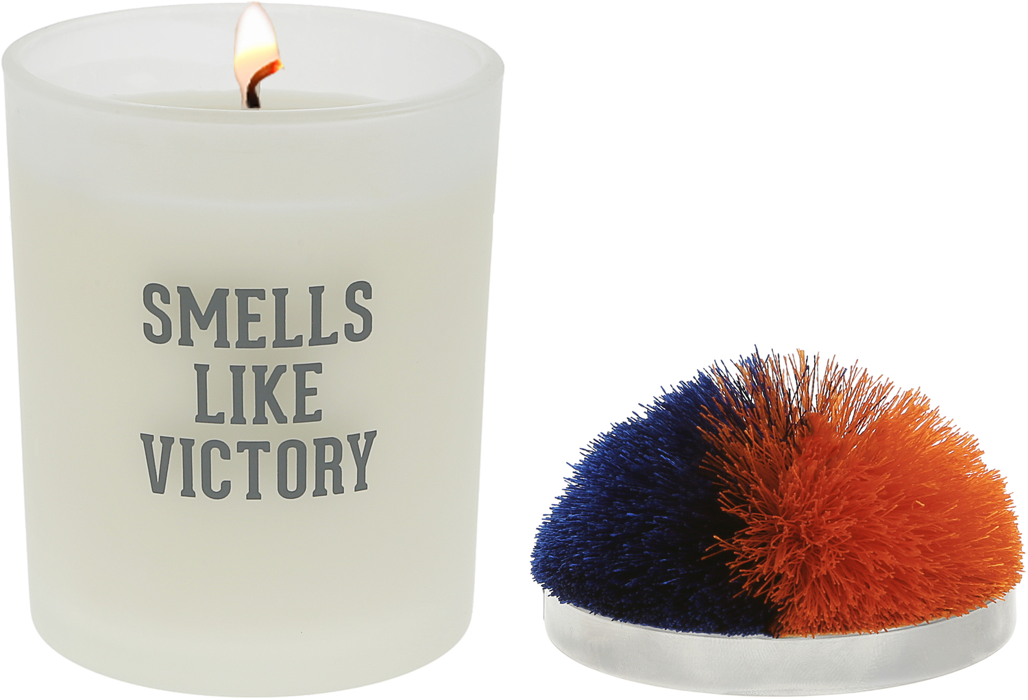 Victory - Blue & Orange by Repre-Scent - Victory - Blue & Orange - 5.5 oz - 100% Soy Wax Candle with Pom Pom Lid
Scent: Tranquility