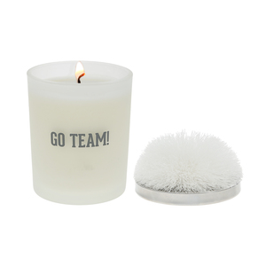 Go Team! - White by Repre-Scent - 5.5 oz - 100% Soy Wax Candle with Pom Pom Lid
Scent: Tranquility