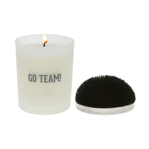 Go Team! - Black by Repre-Scent - 5.5 oz - 100% Soy Wax Candle with Pom Pom Lid
Scent: Tranquility