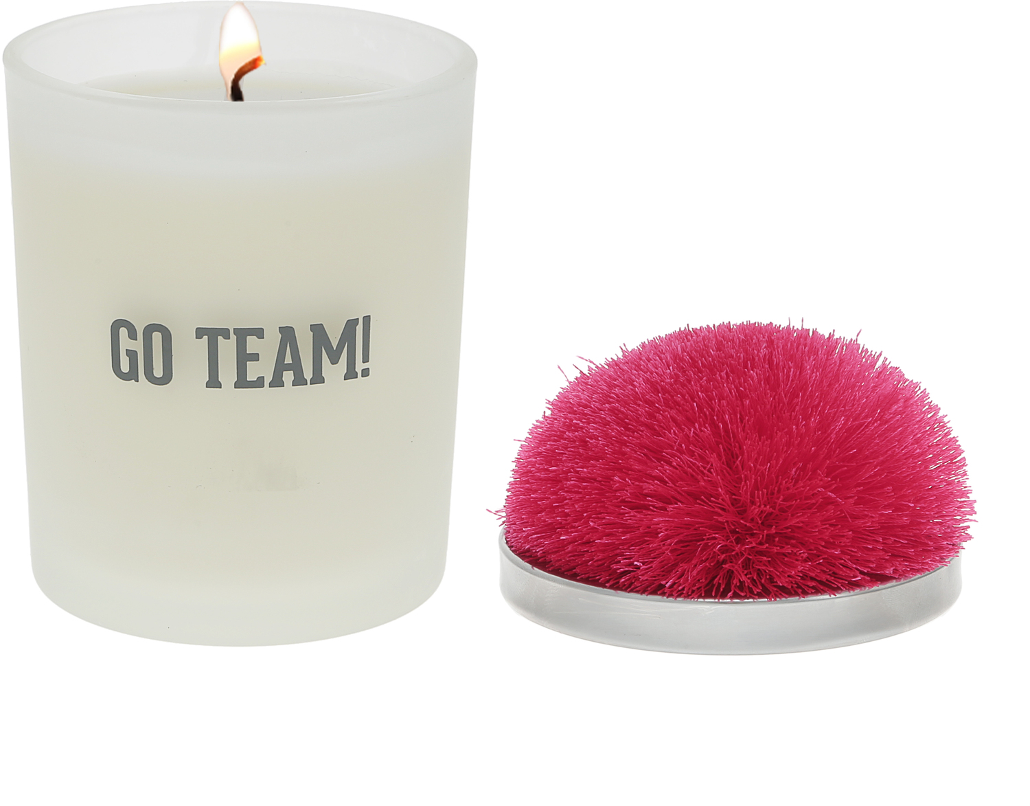 Go Team! - Hot Pink by Repre-Scent - Go Team! - Hot Pink - 5.5 oz - 100% Soy Wax Candle with Pom Pom Lid
Scent: Tranquility