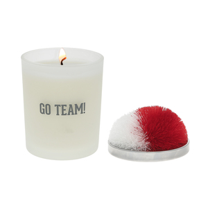 Go Team! - Red & White by Repre-Scent - 5.5 oz - 100% Soy Wax Candle with Pom Pom Lid
Scent: Tranquility