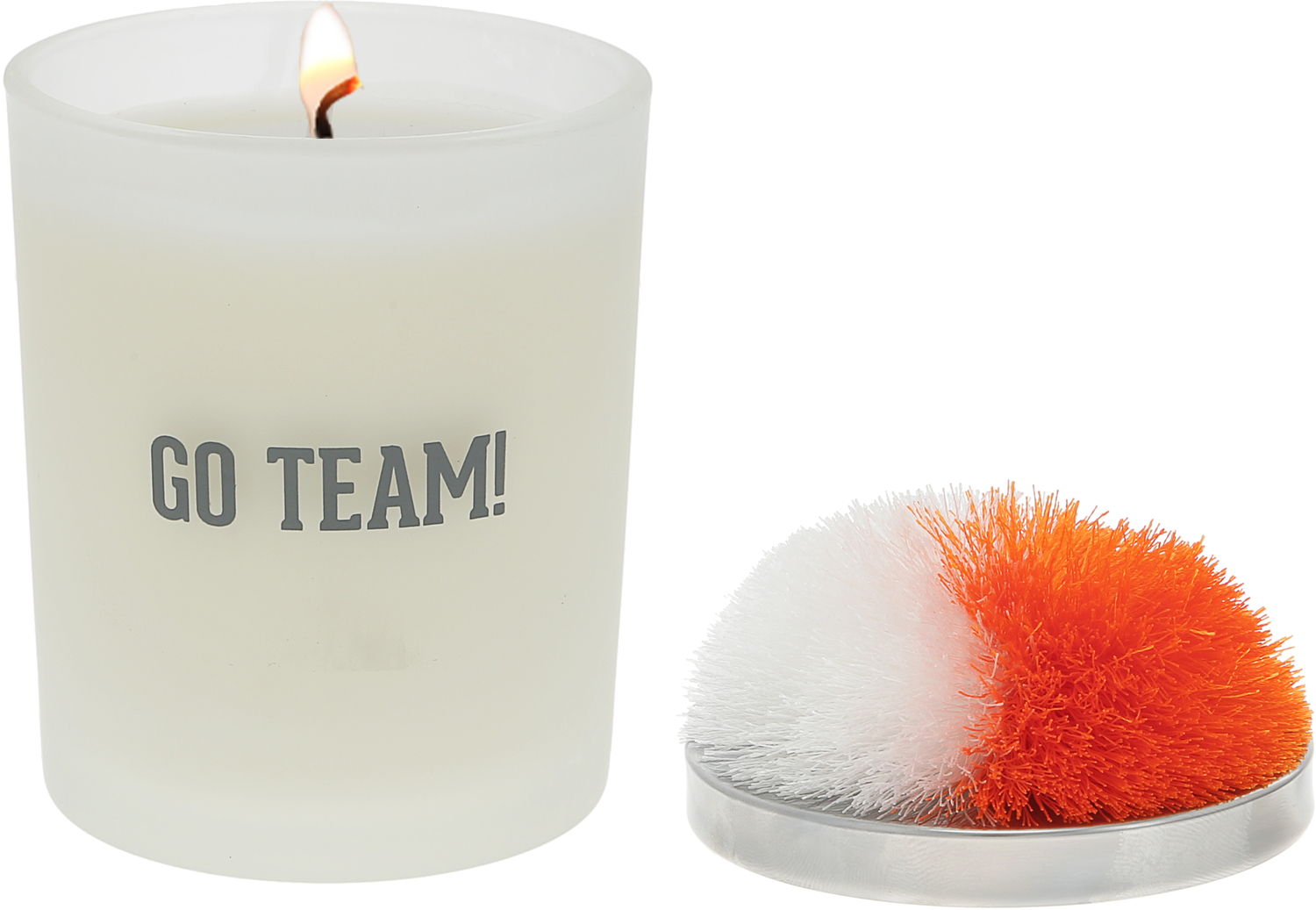 Go Team! - Orange & White by Repre-Scent - Go Team! - Orange & White - 5.5 oz - 100% Soy Wax Candle with Pom Pom Lid
Scent: Tranquility