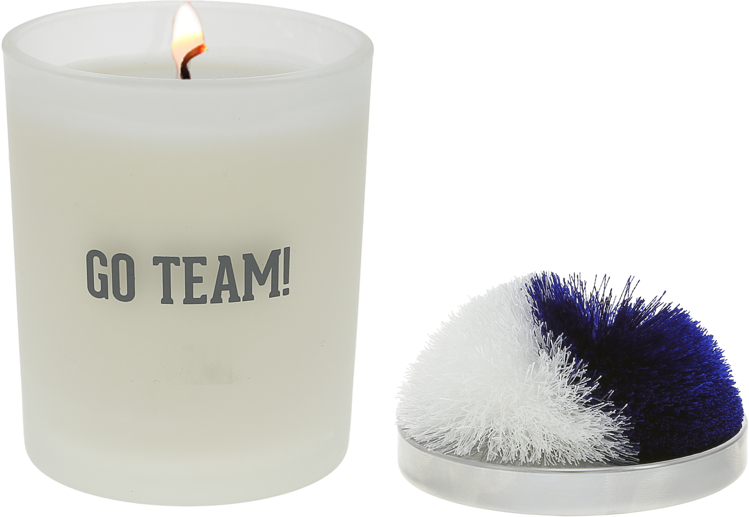 Go Team! - Blue & White by Repre-Scent - Go Team! - Blue & White - 5.5 oz - 100% Soy Wax Candle with Pom Pom Lid
Scent: Tranquility