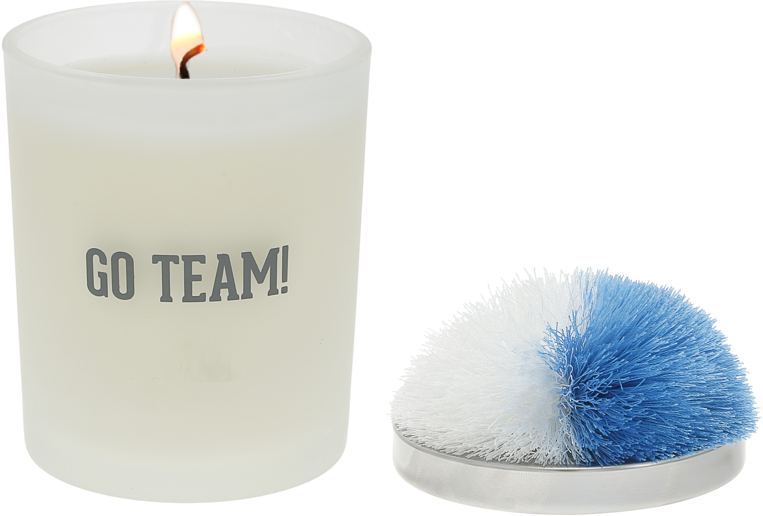 Go Team! - Light Blue & White by Repre-Scent - Go Team! - Light Blue & White - 5.5 oz - 100% Soy Wax Candle with Pom Pom Lid
Scent: Tranquility