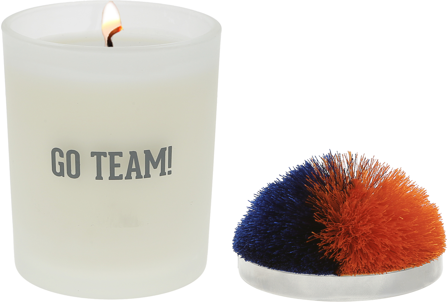 Go Team! - Blue & Orange by Repre-Scent - Go Team! - Blue & Orange - 5.5 oz - 100% Soy Wax Candle with Pom Pom Lid
Scent: Tranquility