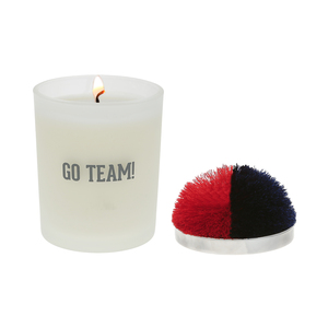 Go Team! - Red & Navy by Repre-Scent - 5.5 oz - 100% Soy Wax Candle with Pom Pom Lid
Scent: Tranquility