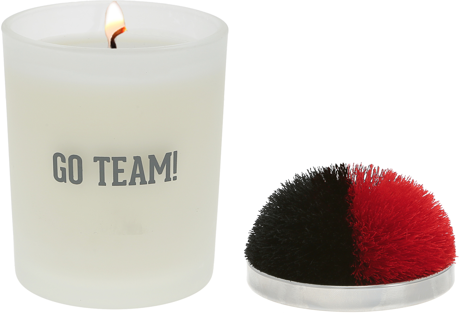 Go Team! - Red & Black by Repre-Scent - Go Team! - Red & Black - 5.5 oz - 100% Soy Wax Candle with Pom Pom Lid
Scent: Tranquility