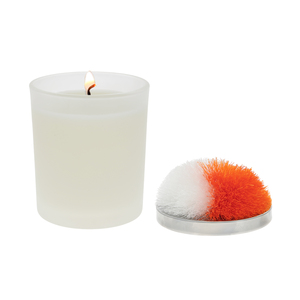 Blank - Orange & White by Repre-Scent - 5.5 oz - 100% Soy Wax Candle with Pom Pom Lid
Scent: Tranquility