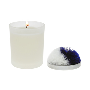 Blank - Blue & White by Repre-Scent - 5.5 oz - 100% Soy Wax Candle with Pom Pom Lid
Scent: Tranquility