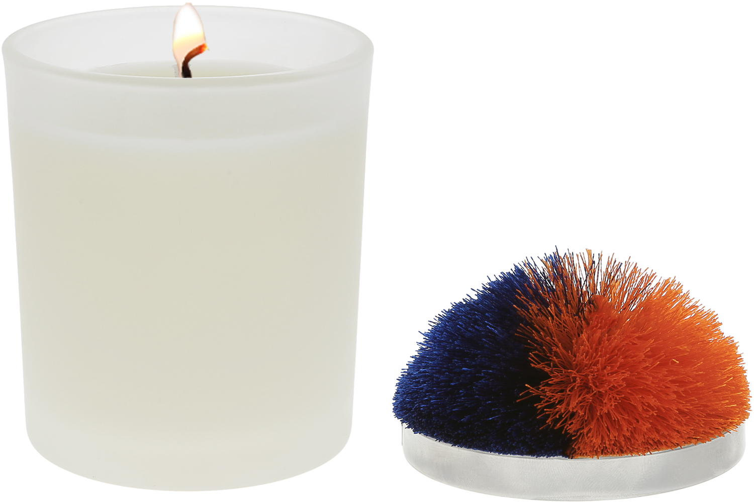Blank - Blue & Orange by Repre-Scent - Blank - Blue & Orange - 5.5 oz - 100% Soy Wax Candle with Pom Pom Lid
Scent: Tranquility