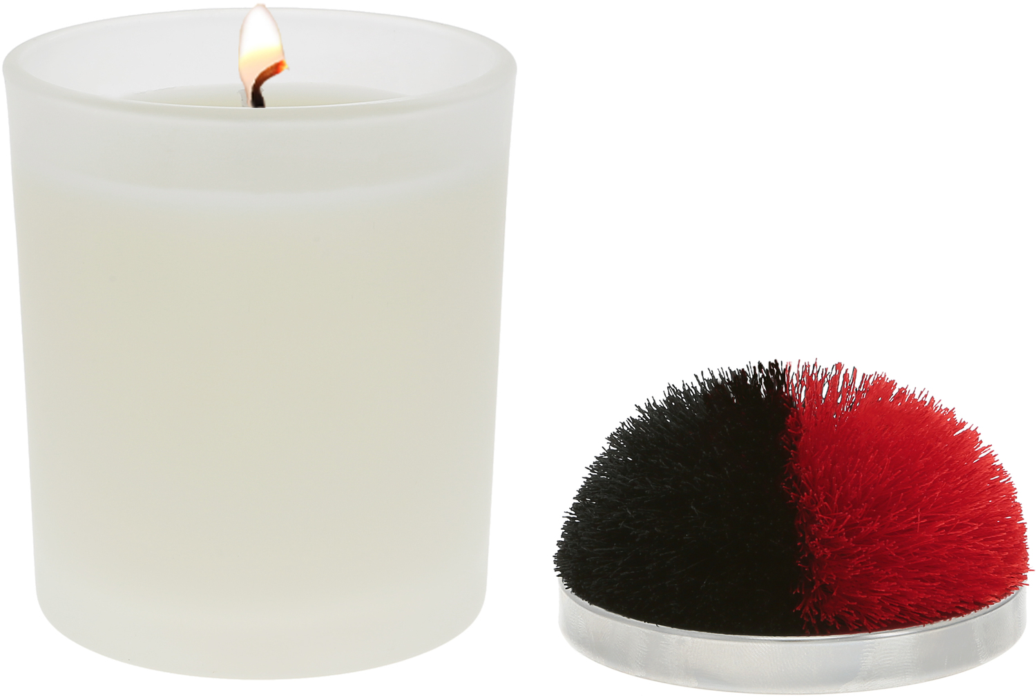 Blank - Red & Black by Repre-Scent - Blank - Red & Black - 5.5 oz - 100% Soy Wax Candle with Pom Pom Lid
Scent: Tranquility