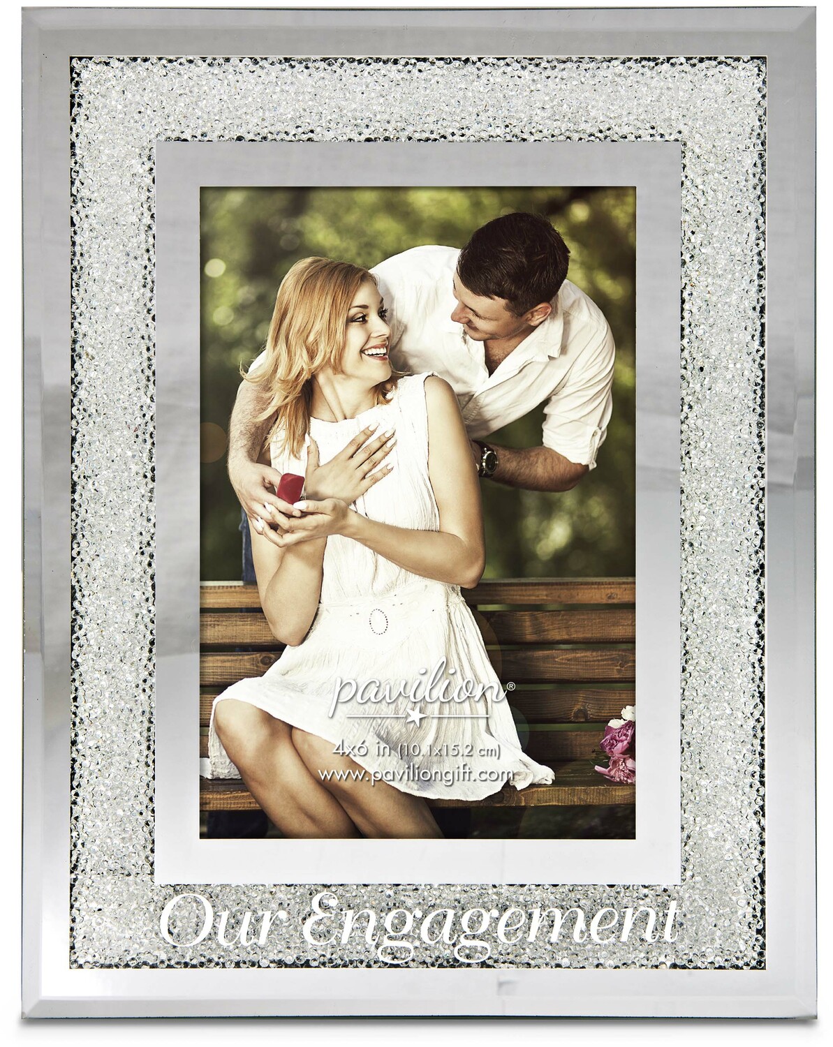 Our Engagement by Glorious Occasions - Our Engagement - 7"x9" Frame (Holds 4"x6" Photo)