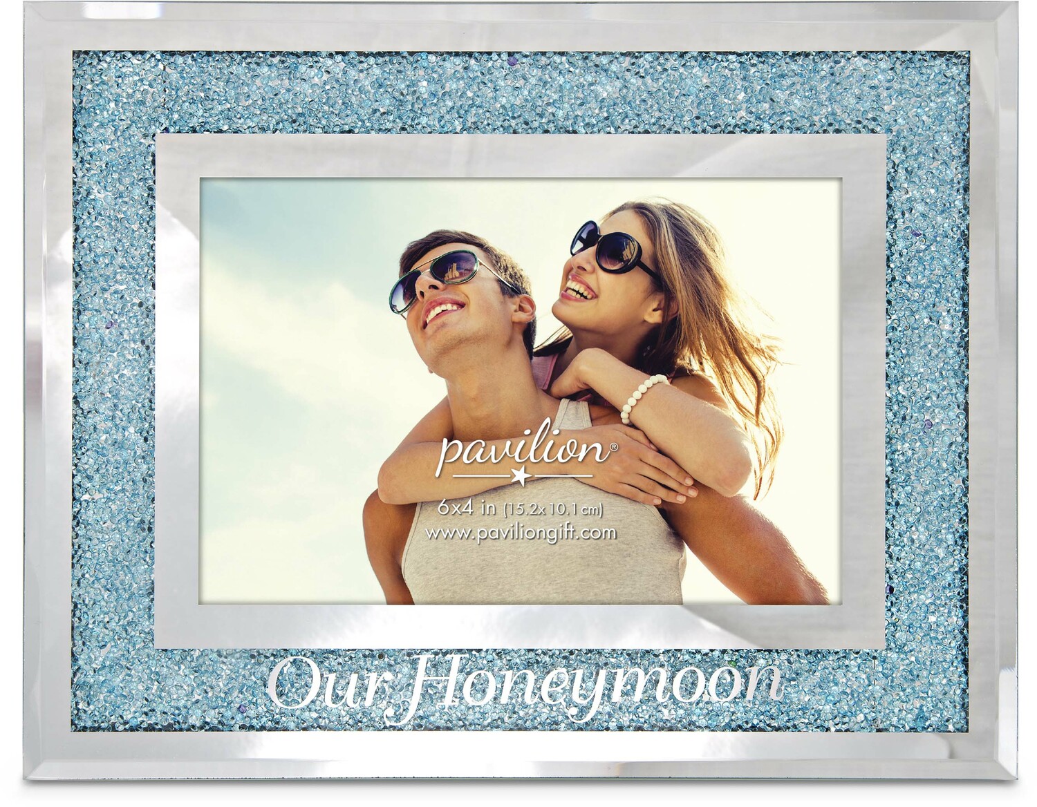 Our Honeymoon by Glorious Occasions - Our Honeymoon - 9"x7" Frame (Holds 6"x4" Photo)