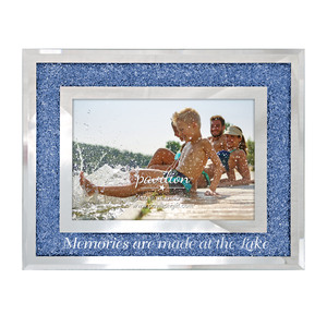 At The Lake by Glorious Occasions - 7.25” x 9.25” Frame (Holds  4” x 6” Photo)