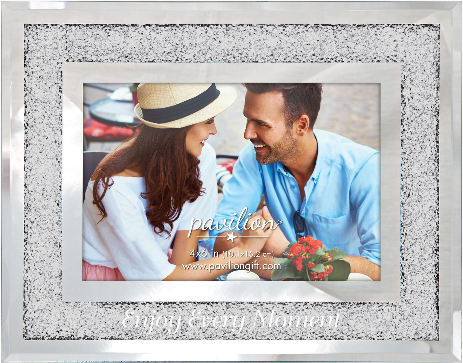Enjoy Every Moment by Glorious Occasions - Enjoy Every Moment - 7.25" x 9.25" Frame (Holds  4" x 6" Photo)