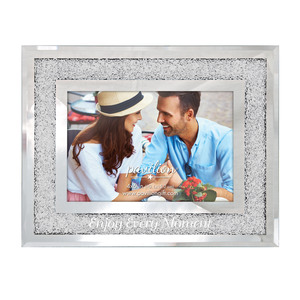 Enjoy Every Moment by Glorious Occasions - 7.25" x 9.25" Frame (Holds  4" x 6" Photo)